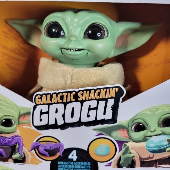 Star Wars Galactic Snackin Grogu By Disney Open Box Untested - Picture 2 of 11